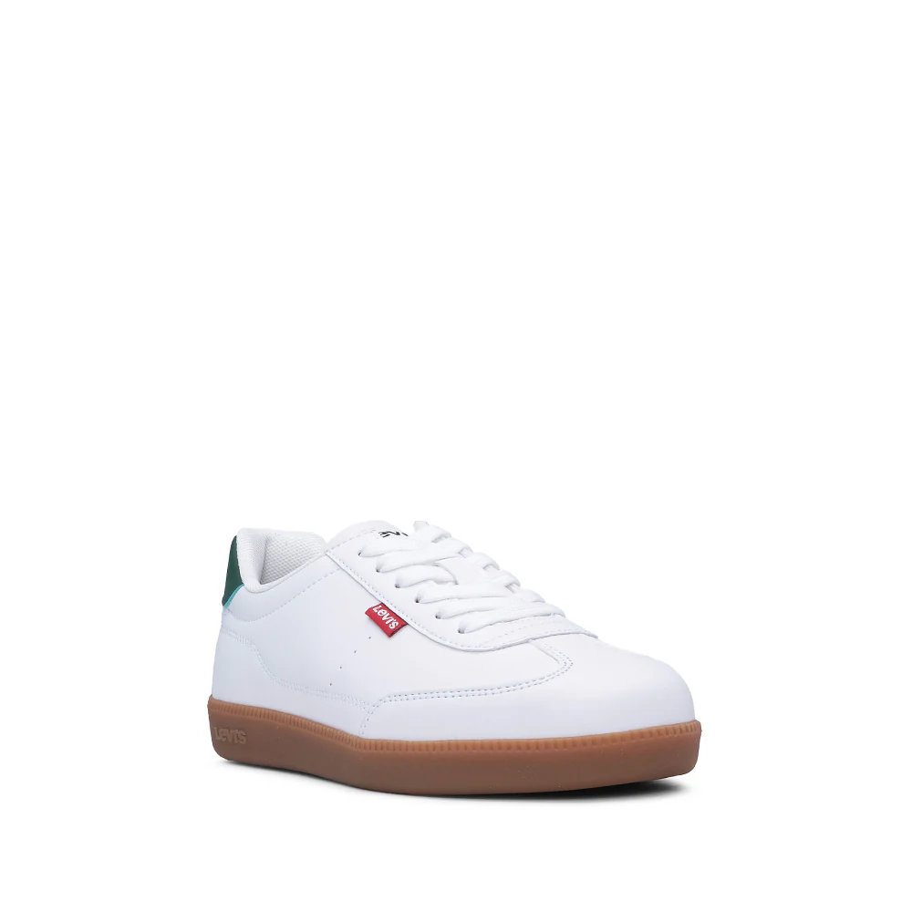 Sapatilha Casual Criança Pele Sintética Branco E Verde - Image 3
