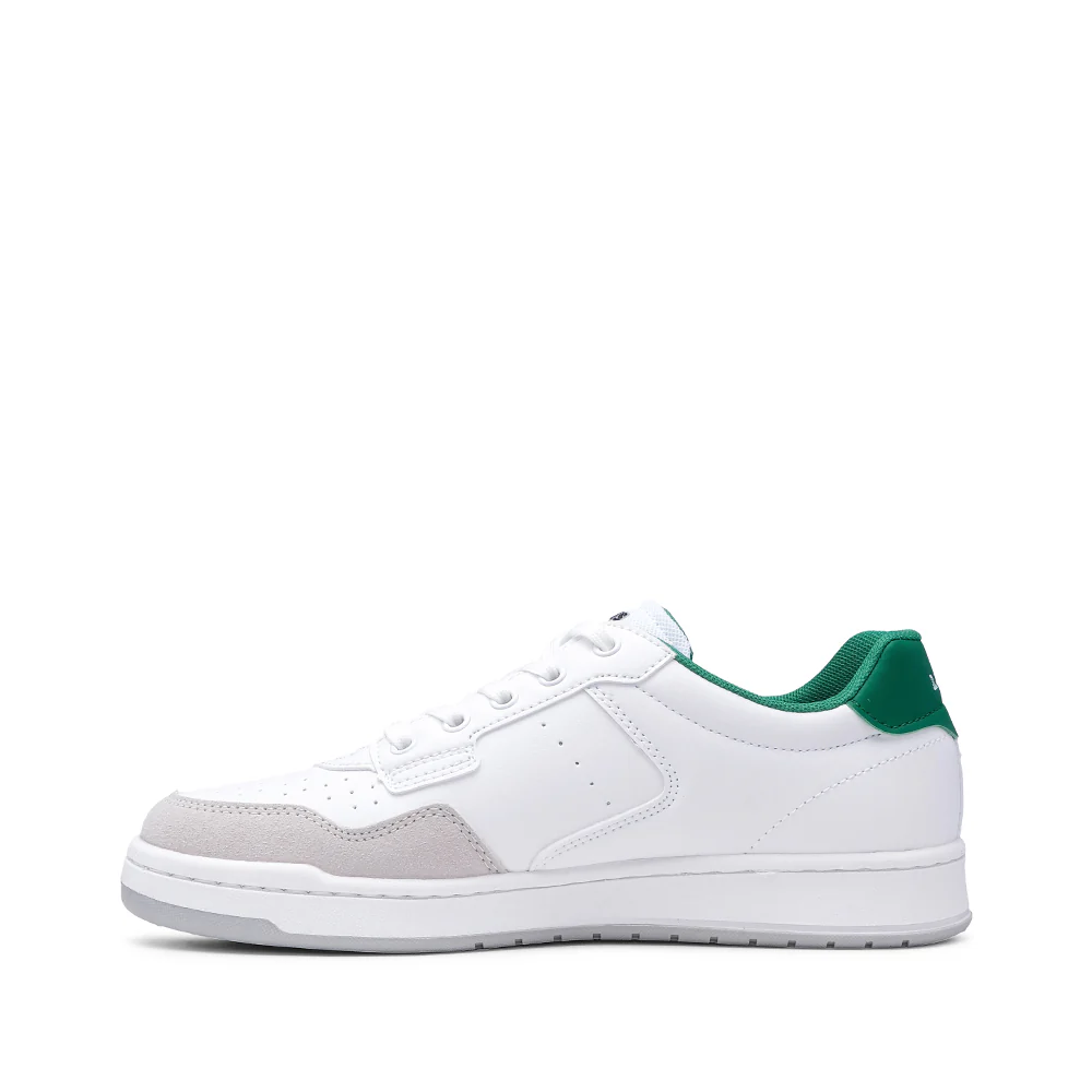 Sapatilha Casual Criança Pele Sintética Branco E Verde - Image 2