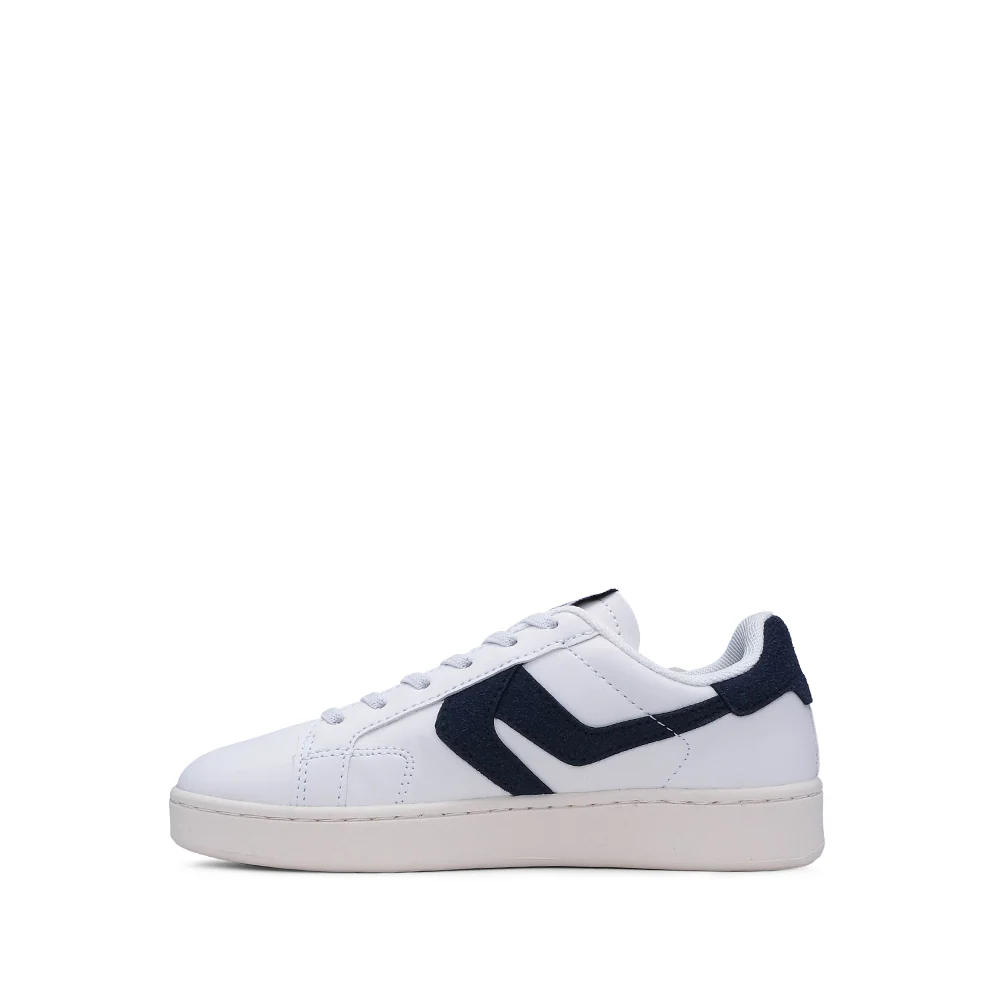 Sapatilha Casual Criança Pele Sintética Branco E Azul - Image 2