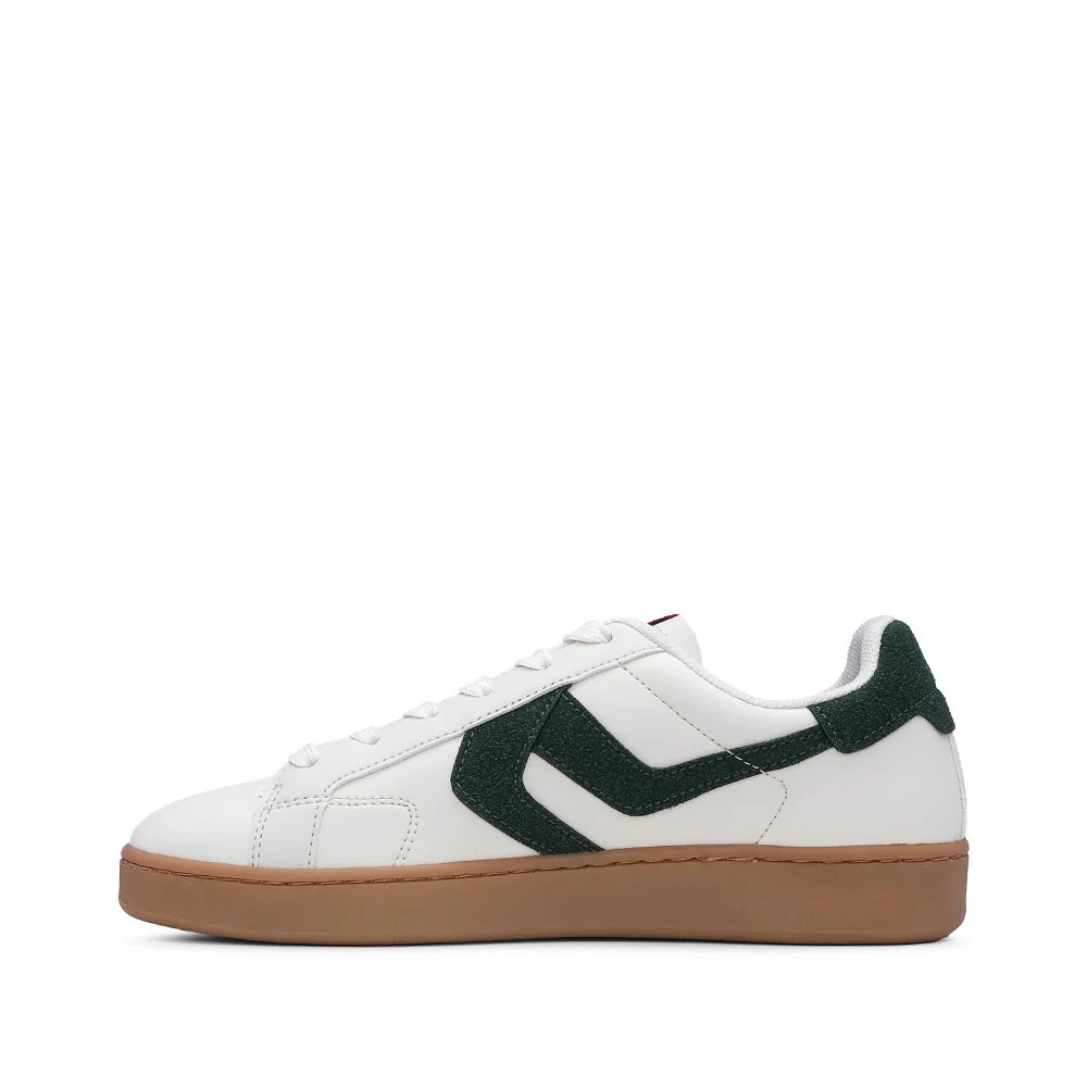Sapatilha Casual Criança Pele Sintética Branco E Verde - Image 2