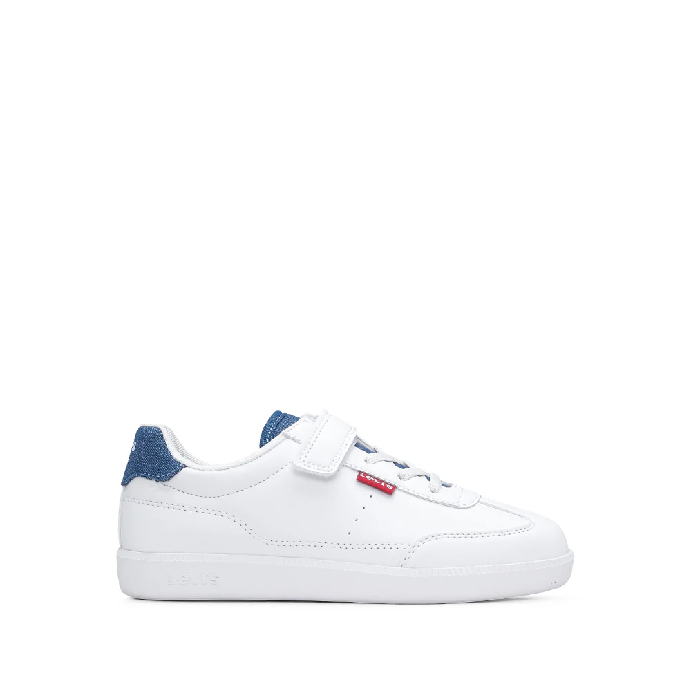 Sapatilha Casual Criança Branco E Azul