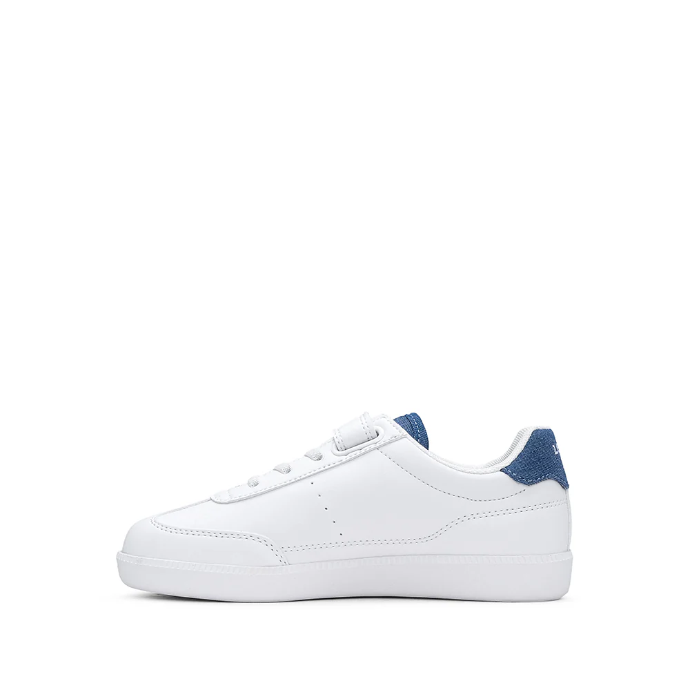 Sapatilha Casual Criança Branco E Azul - Image 2