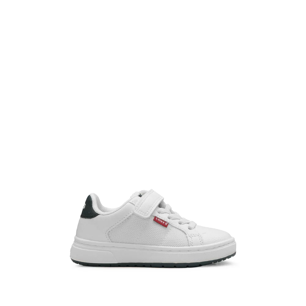 Sapatilha Casual Criança Branco E Azul