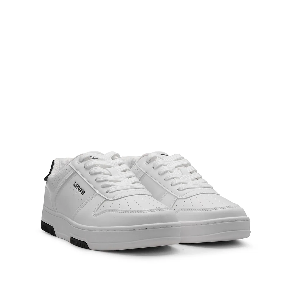 Sapatilha Casual Mulher Branco E Preto - Image 2