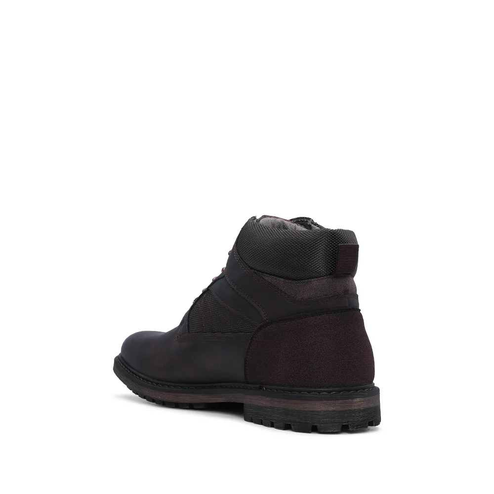 Botim Casual Homem Nobuck Castanho - Image 4