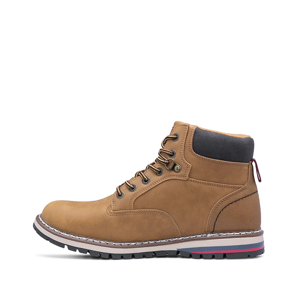 Botim Casual Homem Nobuck Camel - Image 2