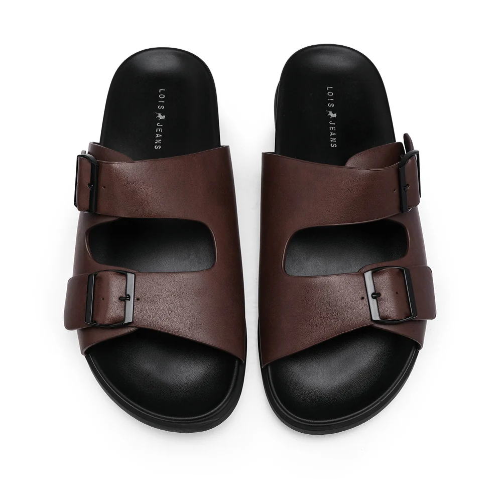 Chinelo Casual Homem Castanho - Image 5