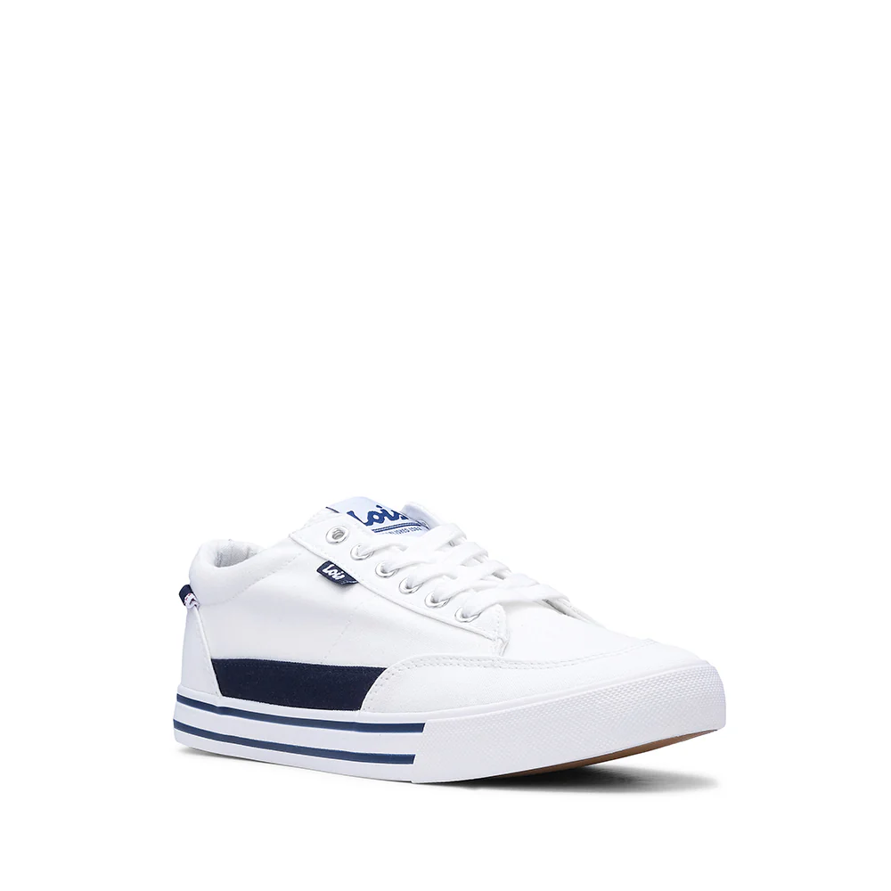 Sapatilha Casual Homem em Tecido Branco - Image 3