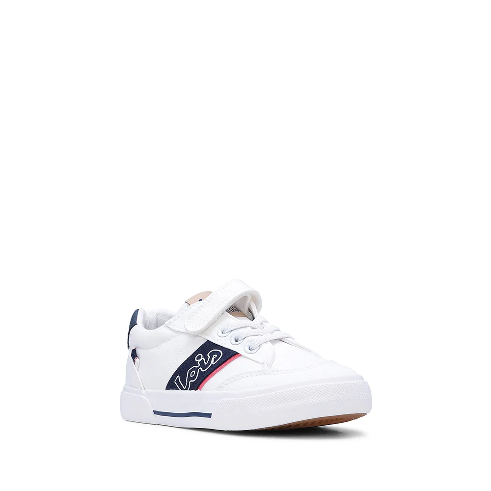 Sapatilha Casual Menino em Tecido Branco - Image 3