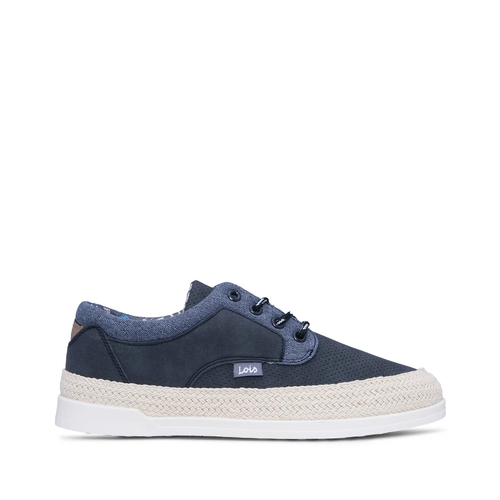 Sapato Casual Homem Pele Sintética Azul Marinho