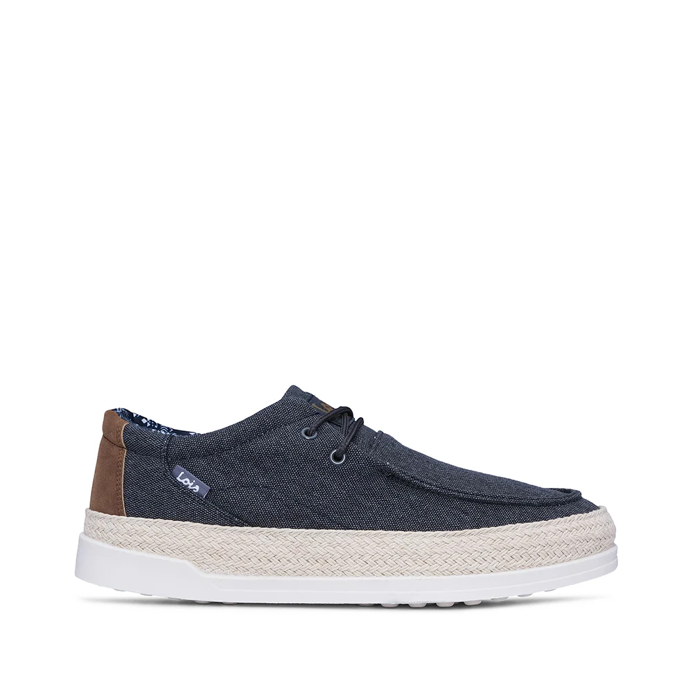 Sapato Casual Homem Pele Sintética Azul Marinho