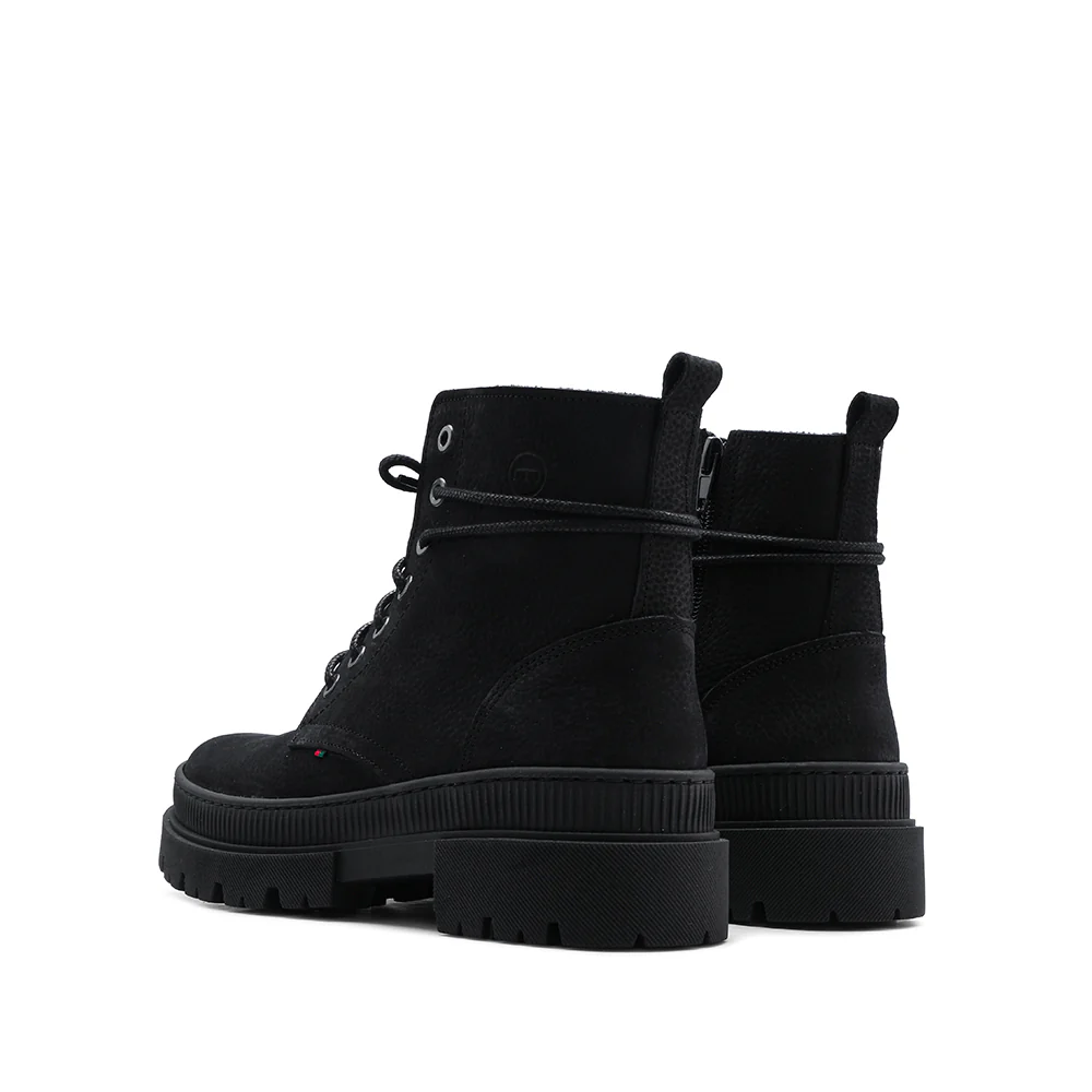 Bota Militar Mulher Pele Preto - Image 4