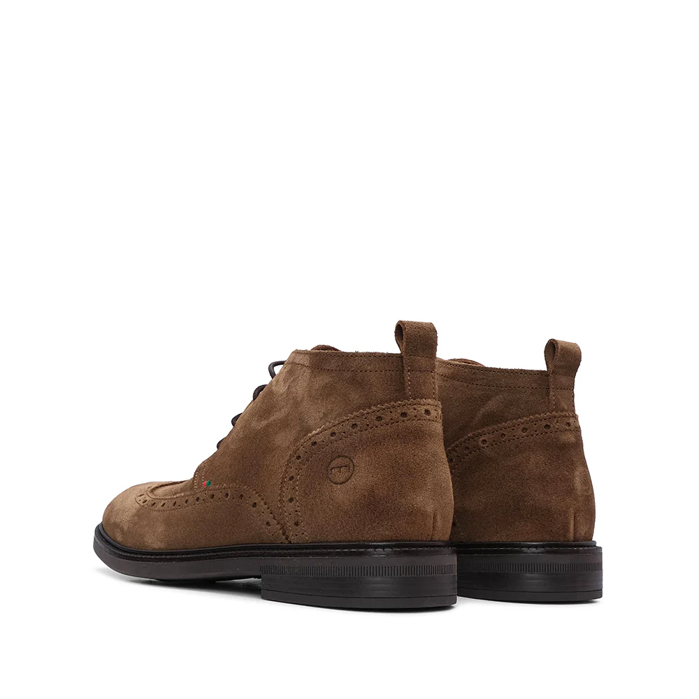 Botim Casual Homem Camurça Camel - Image 3