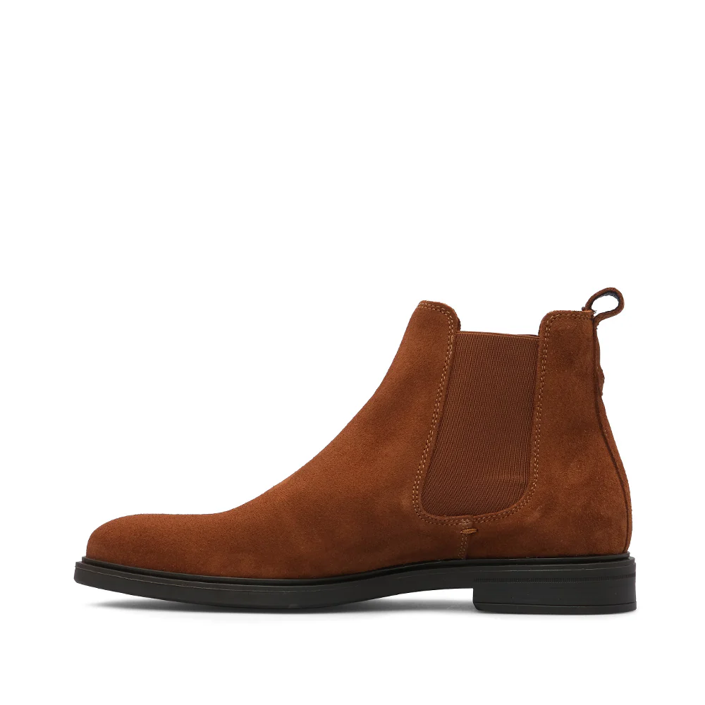 Botim Casual Homem Camurça Cognac - Image 2