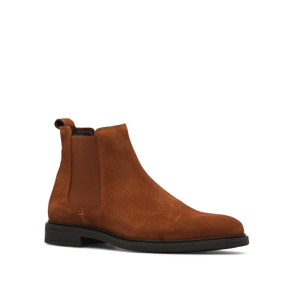 Botim Casual Homem Camurça Cognac - Image 3