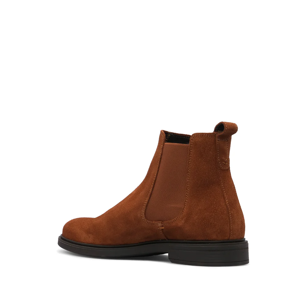 Botim Casual Homem Camurça Cognac - Image 4