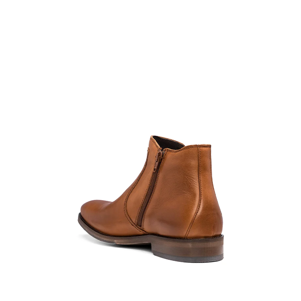 Botim Casual Homem Pele Camel - Image 4