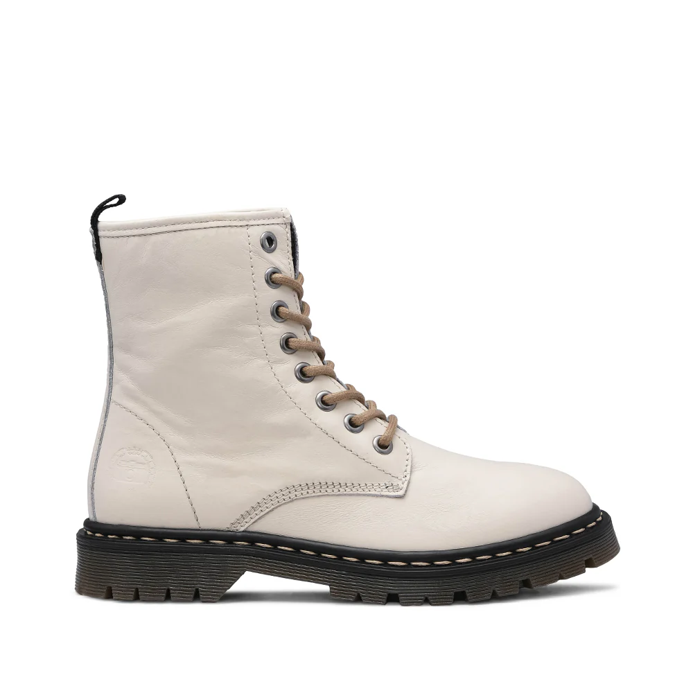 Botim Militar Mulher Pele Bege