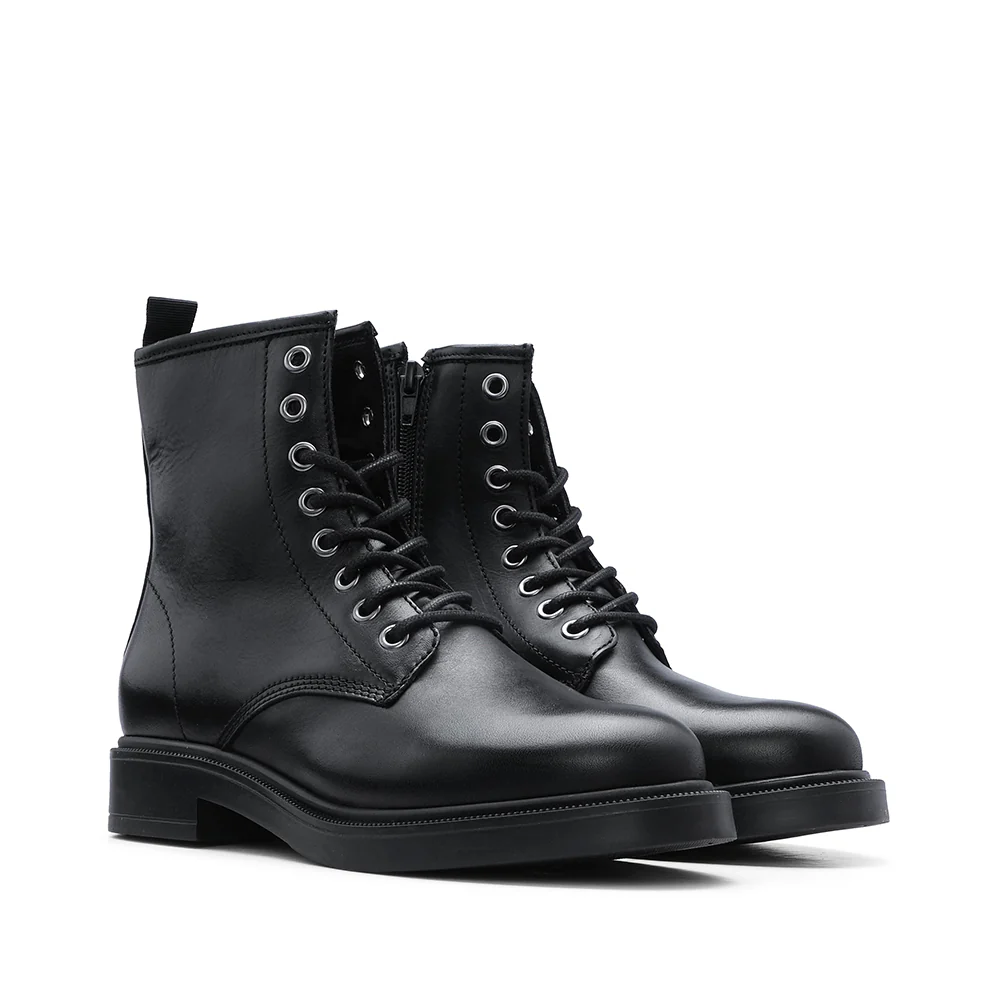 Botim Militar Mulher Pele Preto - Image 3