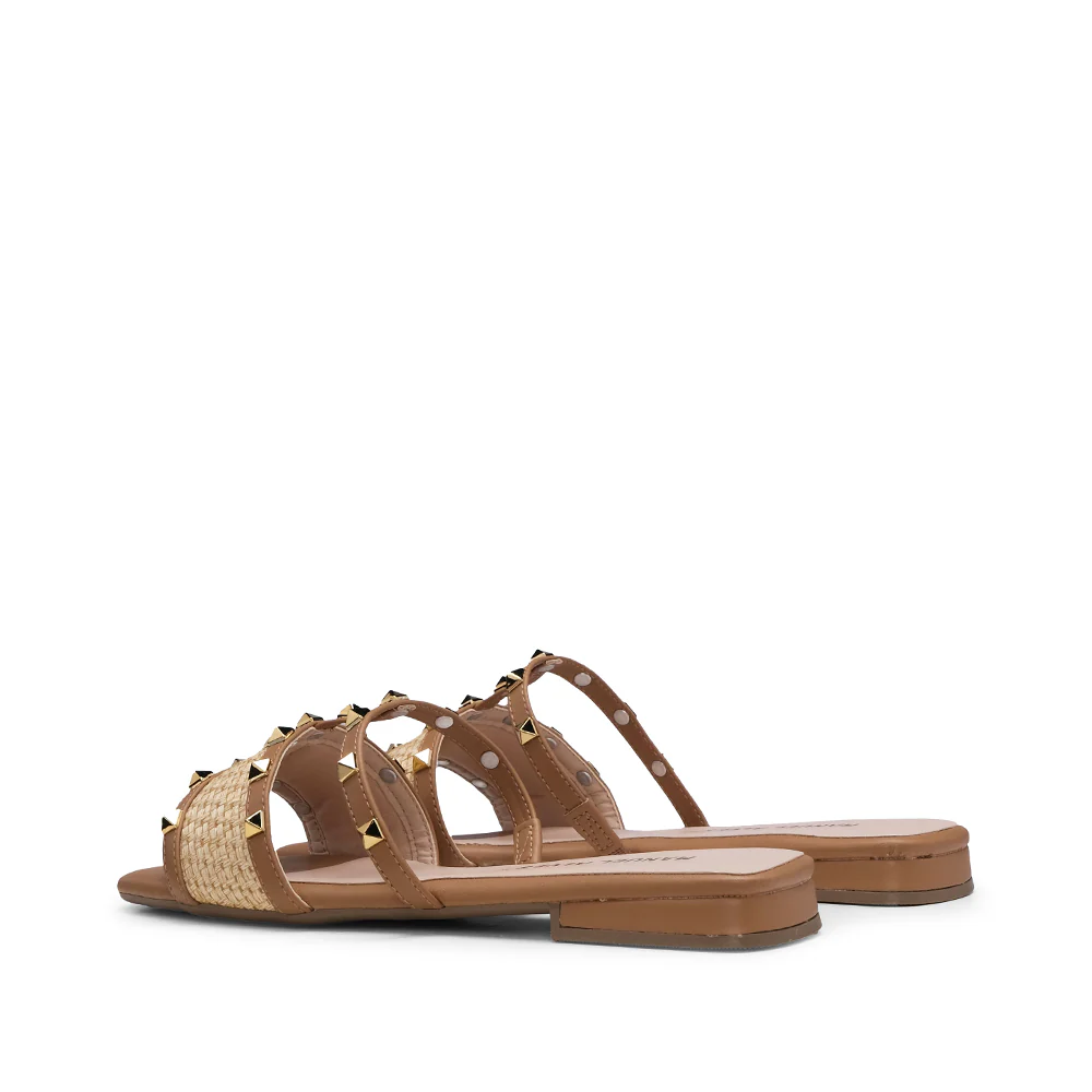 Chinelo Casual Mulher Camel - Image 3
