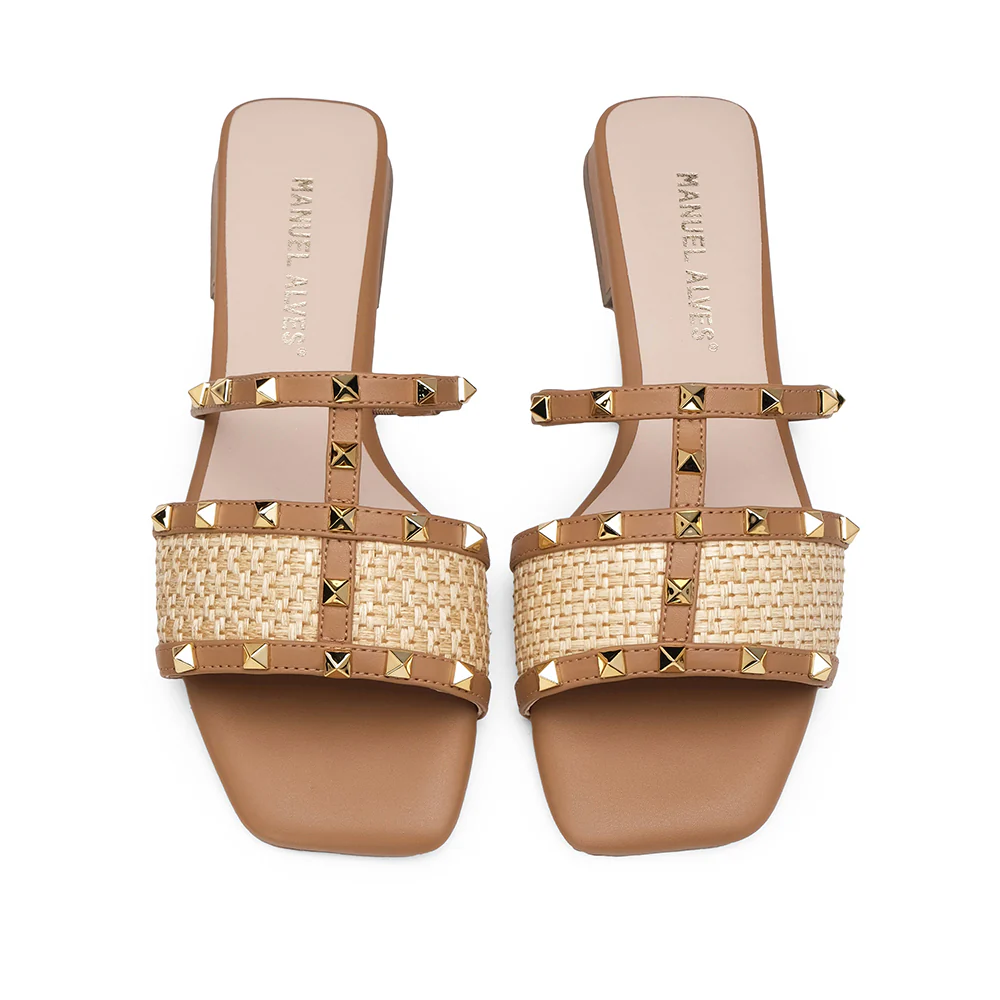 Chinelo Casual Mulher Camel - Image 5