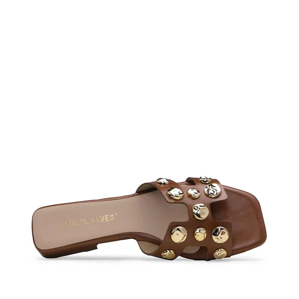 Chinelo Casual Mulher Camel - Image 4