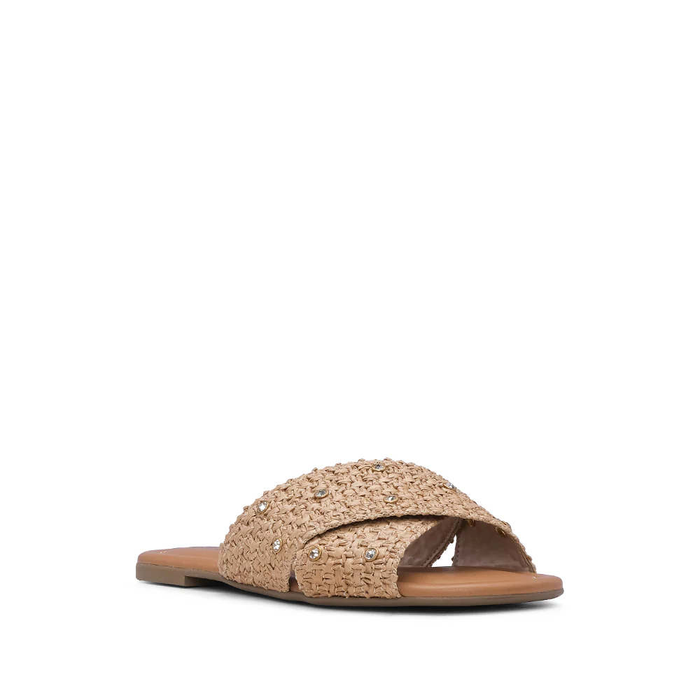Chinelo Casual Mulher Bege - Image 3