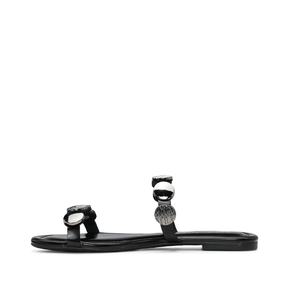 Chinelo Casual Mulher Preto - Image 2