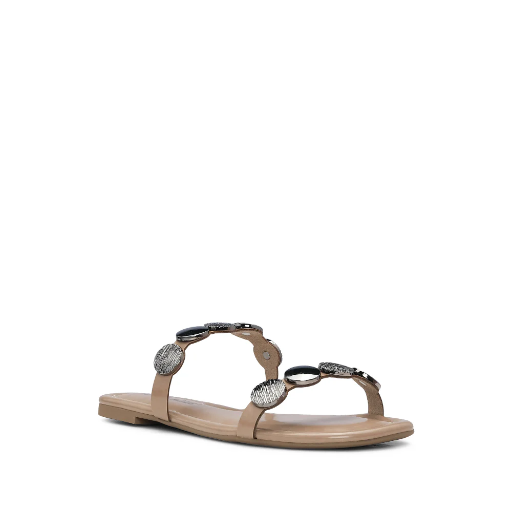Chinelo Casual Mulher Taupe - Image 3