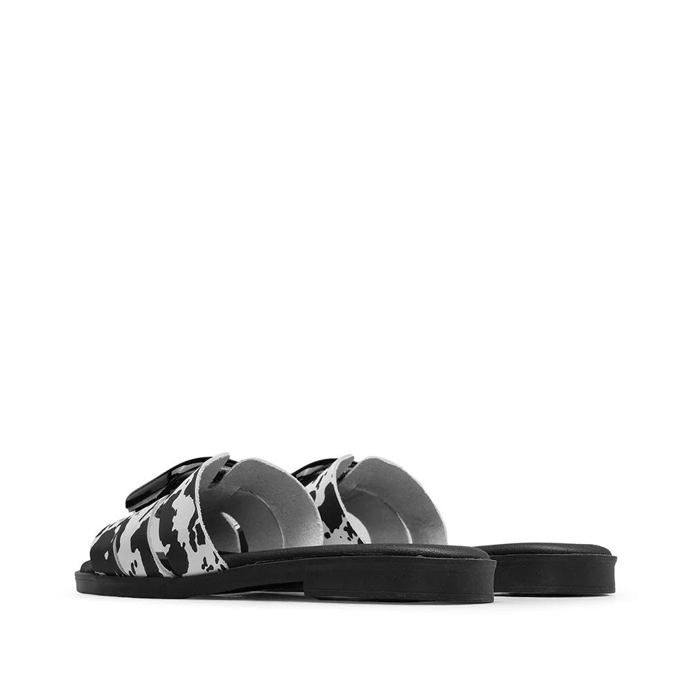 Chinelo Casual Mulher Pele Preto - Image 3
