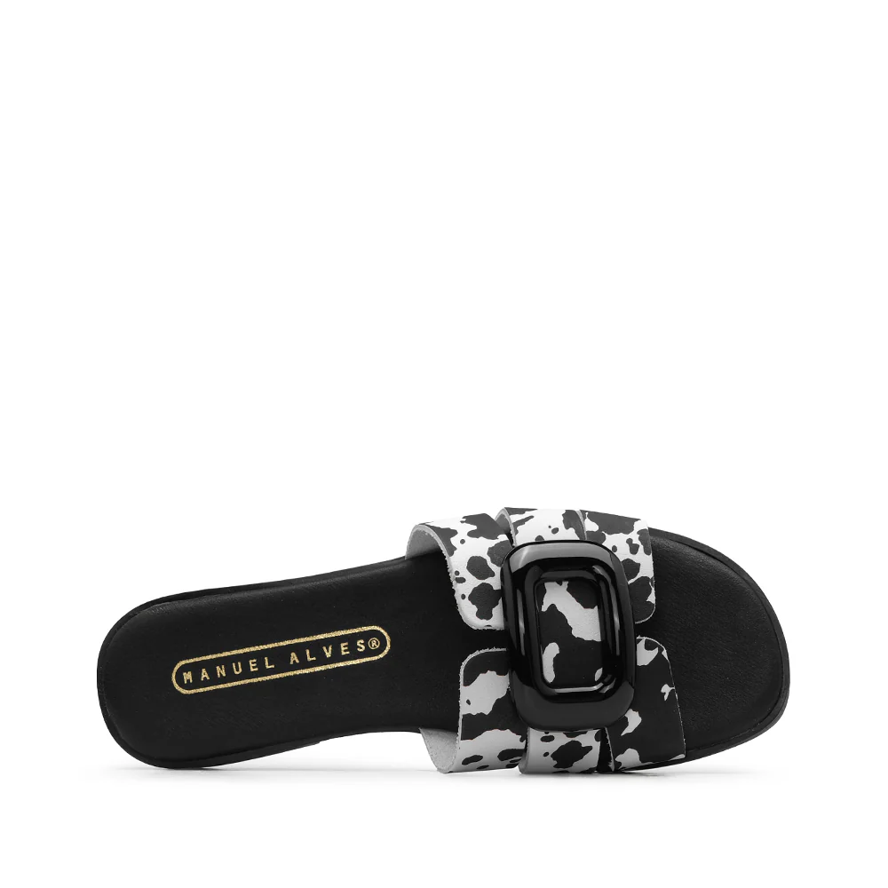 Chinelo Casual Mulher Pele Preto - Image 4
