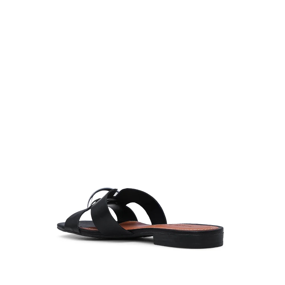 Chinelo Casual Mulher Pele Preto - Image 4
