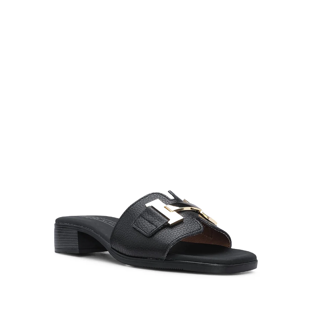Chinelo Casual Mulher Pele Preto - Image 3