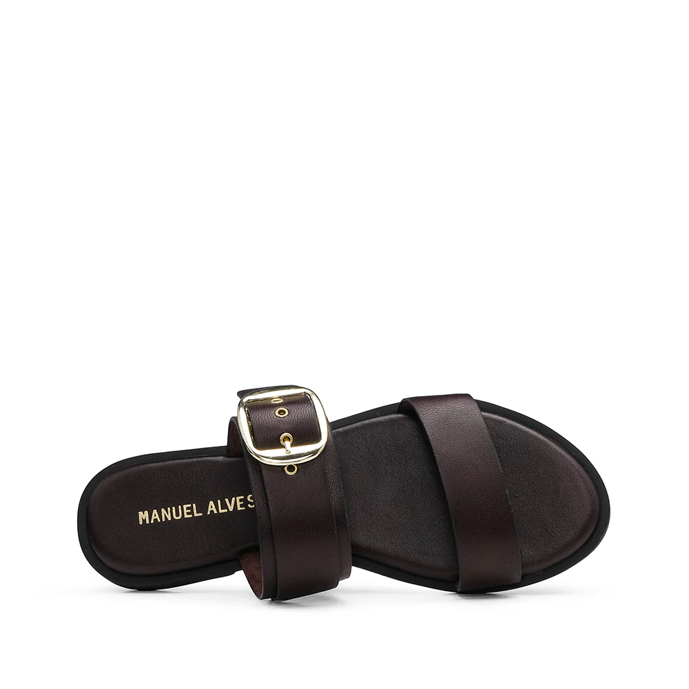 Chinelo Casual Mulher Pele Castanho - Image 4