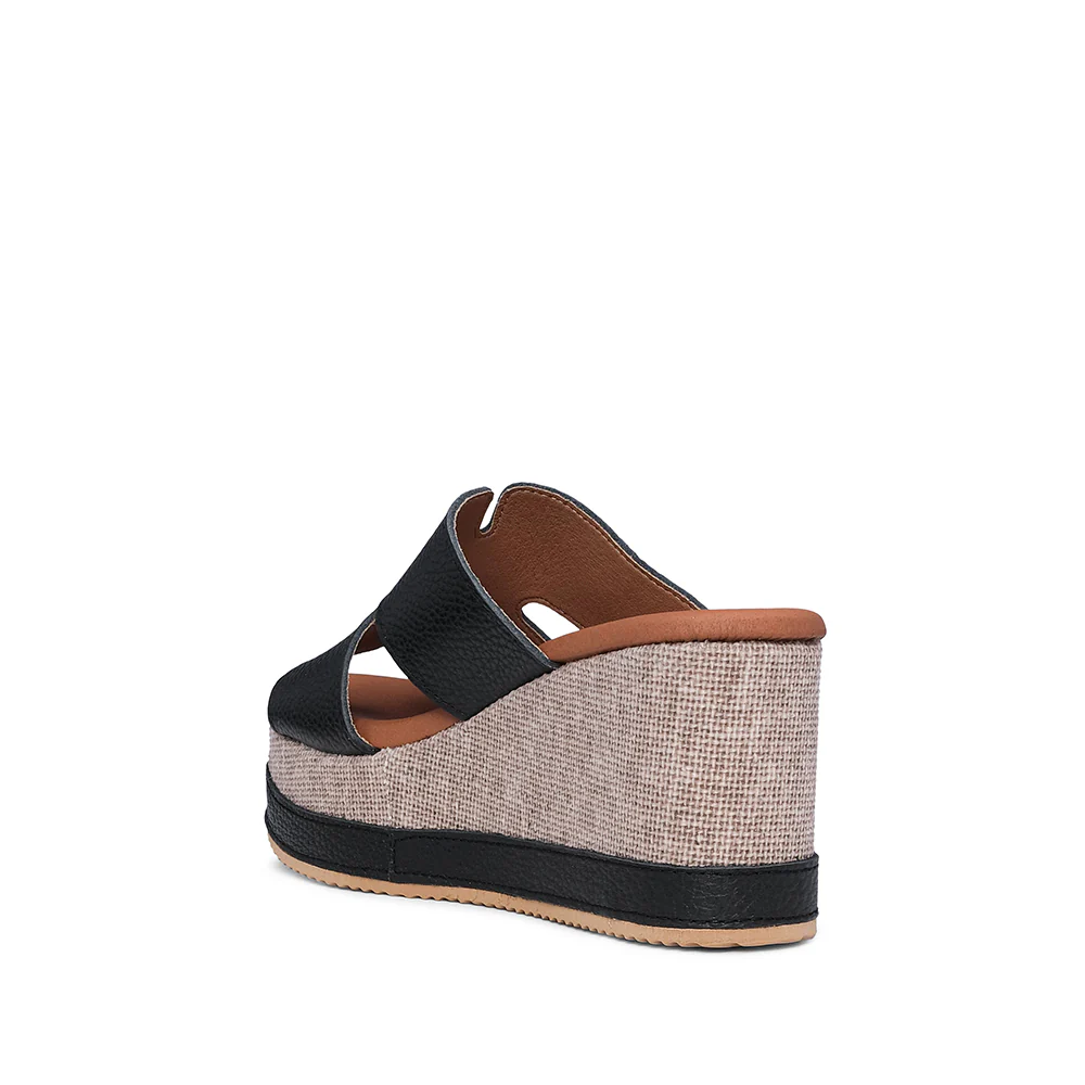 Chinelo Salto Cunha Mulher Pele Preto - Image 4