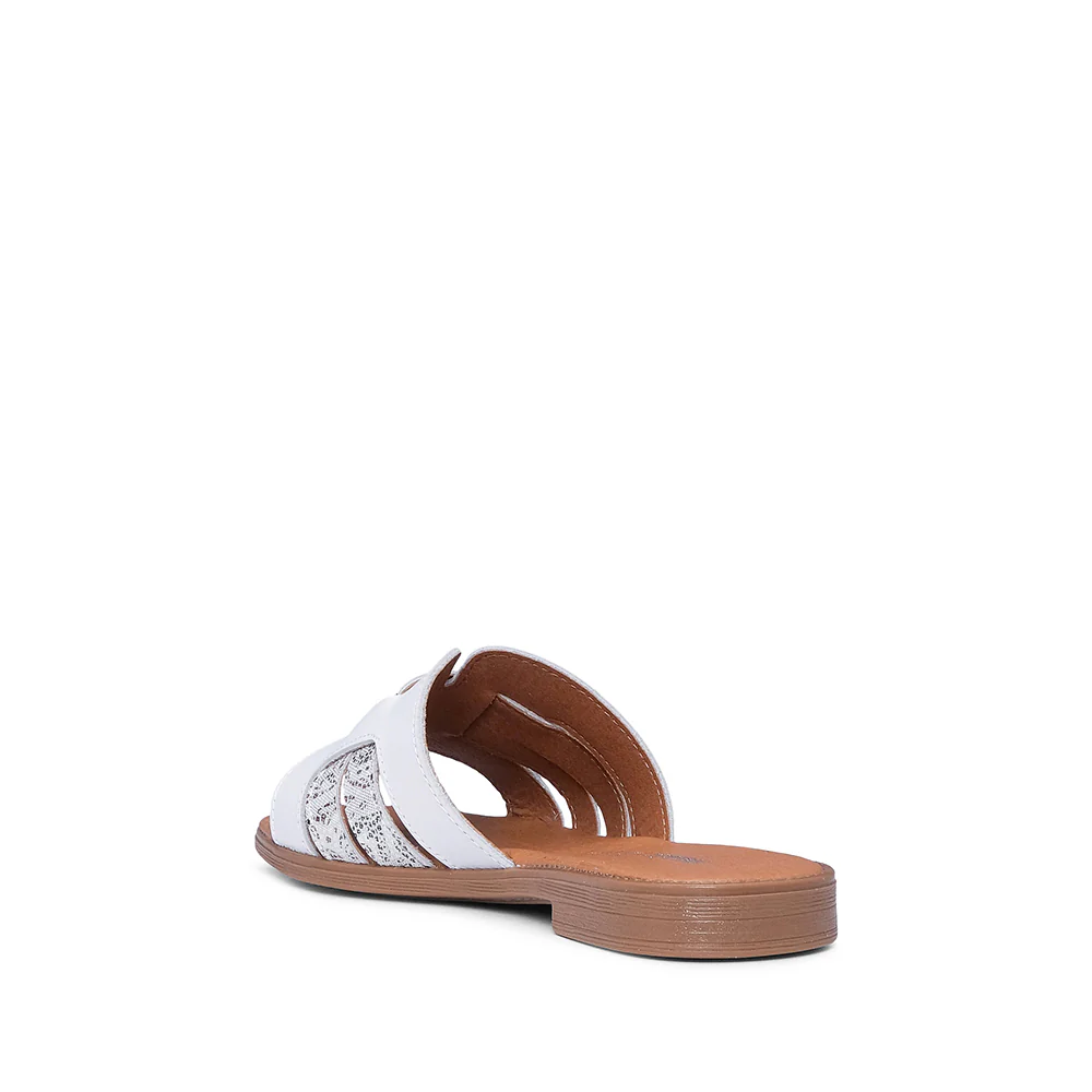 Chinelo Salto Raso Mulher Pele Branco - Image 4