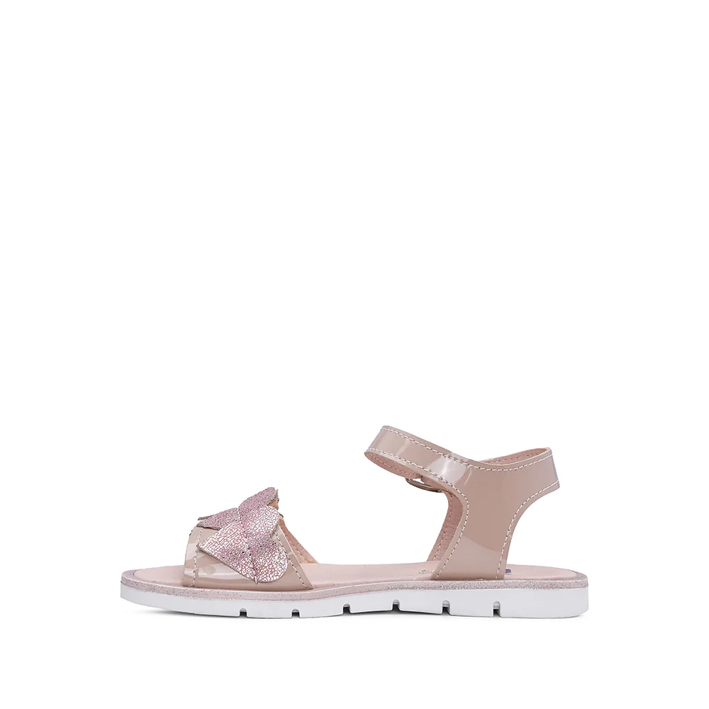 Sandália Casual Criança Verniz Rosa - Image 2