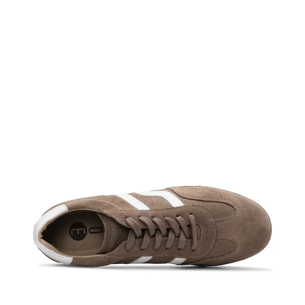 Sapatilha Casual Homem Camurça Taupe - Image 5