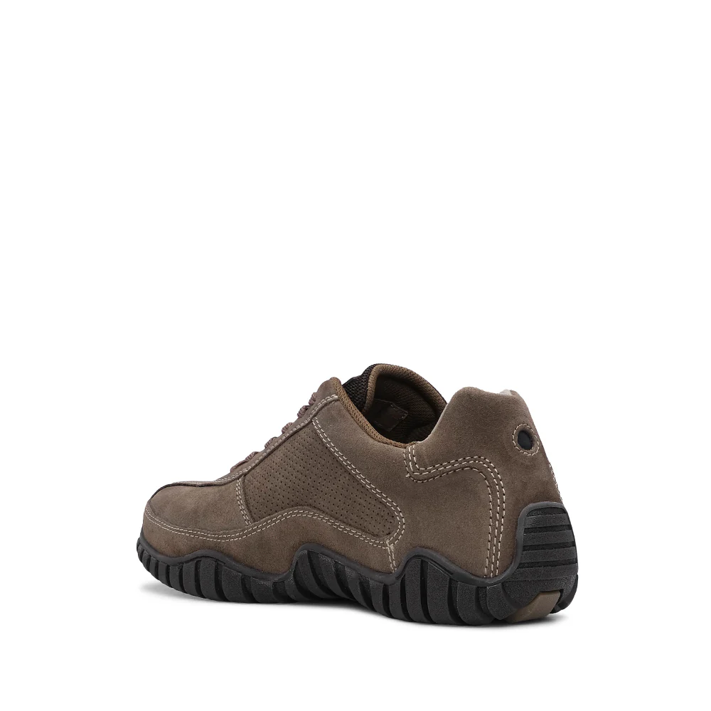 Sapatilha Casual Homem Camurça Taupe - Image 4
