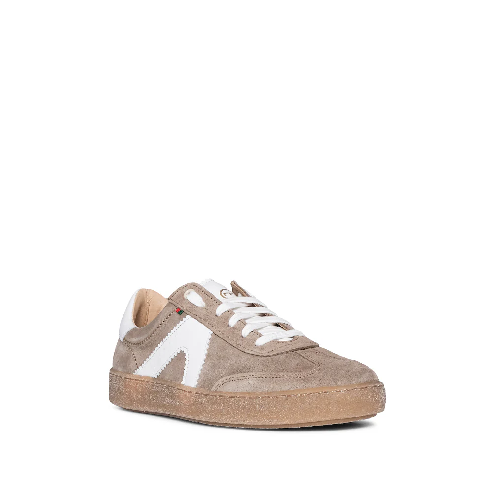 Sapatilha Casual Homem Camurça Taupe - Image 3