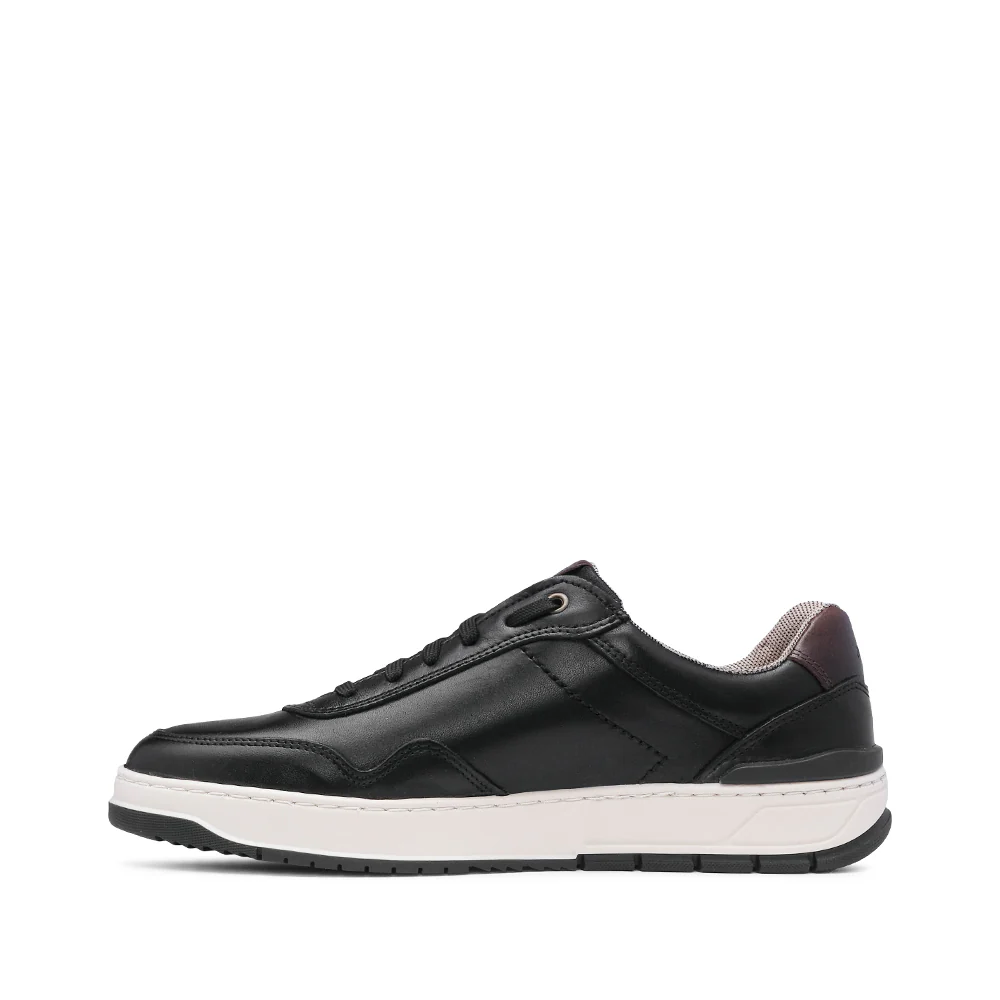 Sapatilha Casual Homem Pele Preto - Image 2