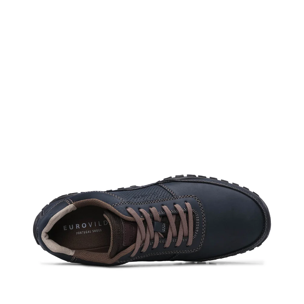 Sapatilha Casual Homem Pele Azul - Image 5
