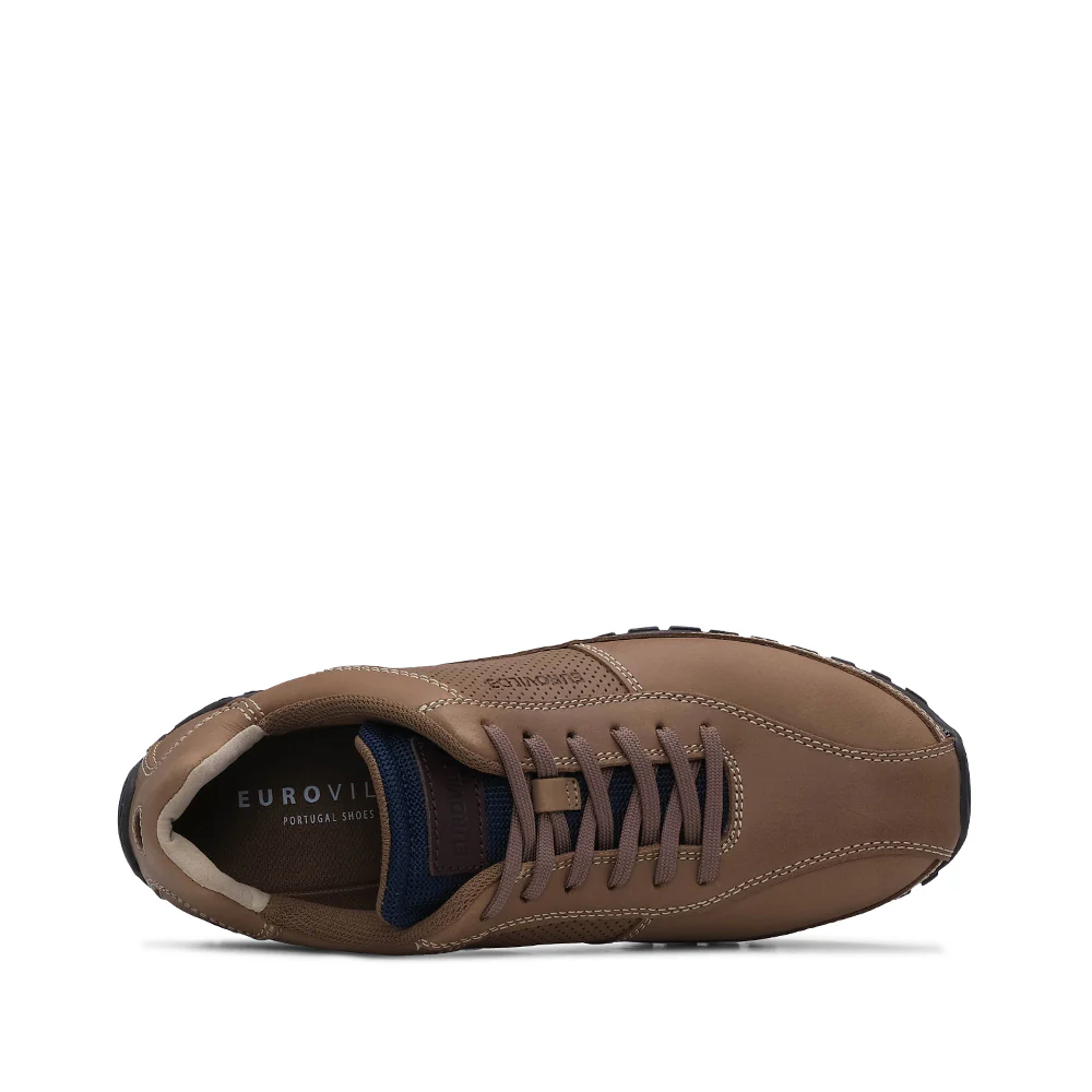 Sapatilha Casual Homem Pele Camel - Image 5