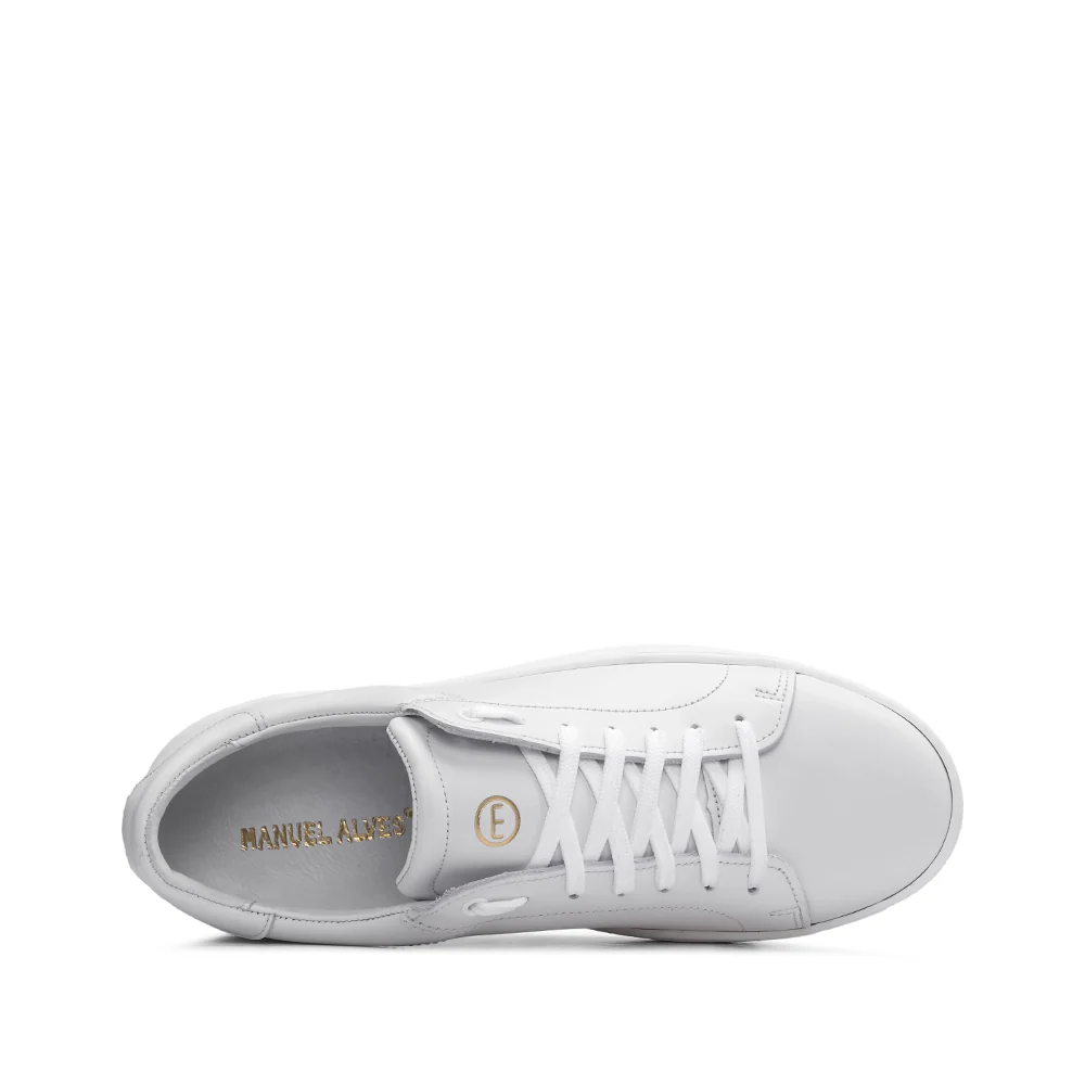 Sapatilha Casual Homem Pele Branco - Image 3