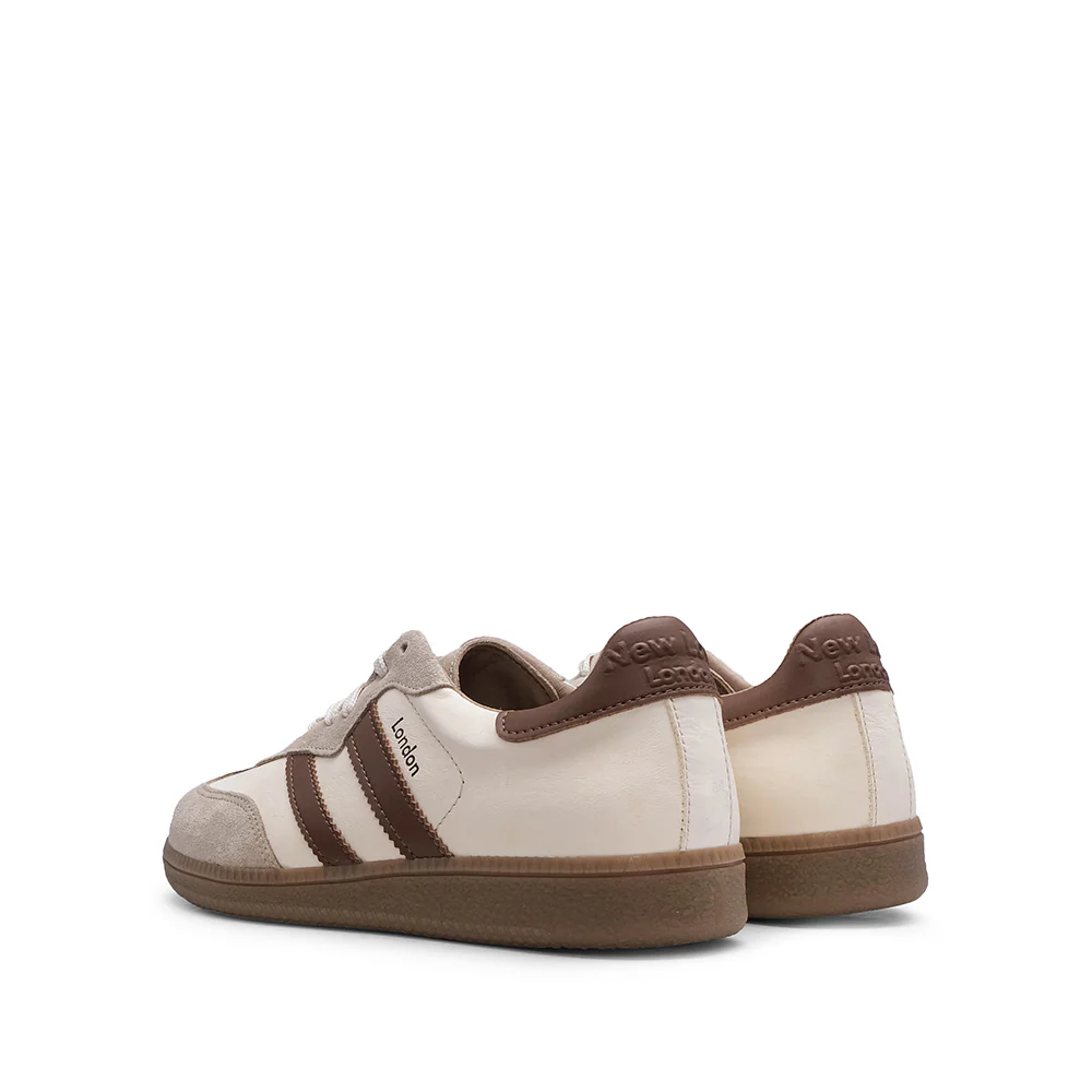 Sapatilha Casual Mulher Camurça Creme - Image 3