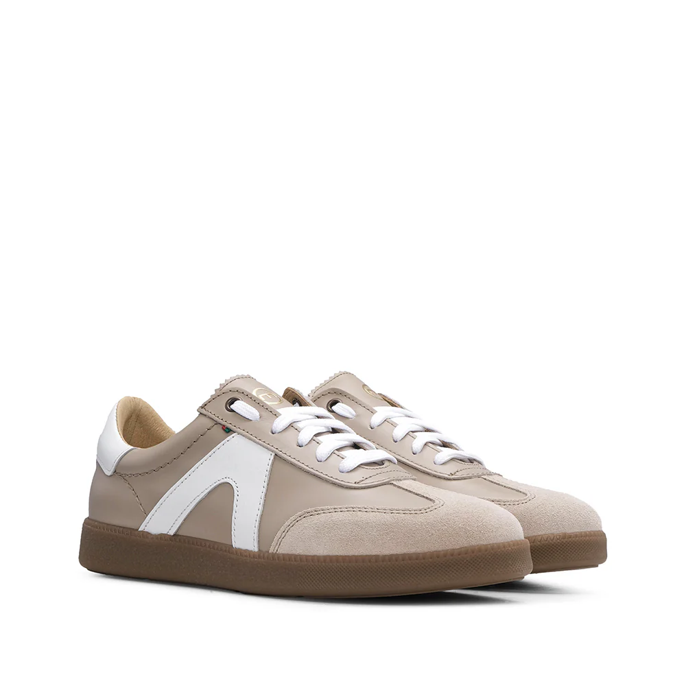 Sapatilha Casual Mulher Camurça Taupe - Image 2