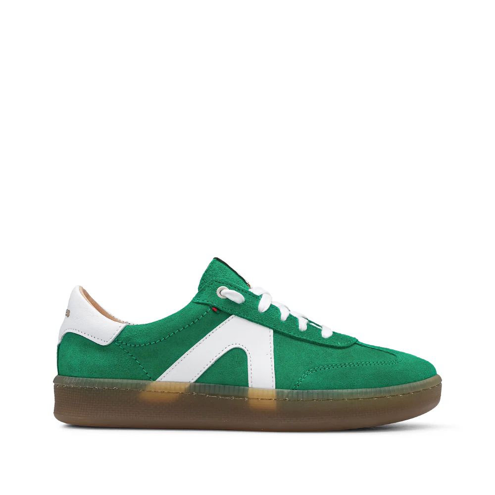 Sapatilha Casual Mulher Camurça Verde