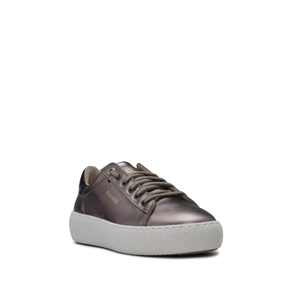 Sapatilha Casual Mulher Metalizado Bronze - Image 3