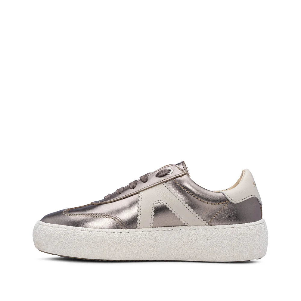 Sapatilha Casual Mulher Metalizado Bronze - Image 2