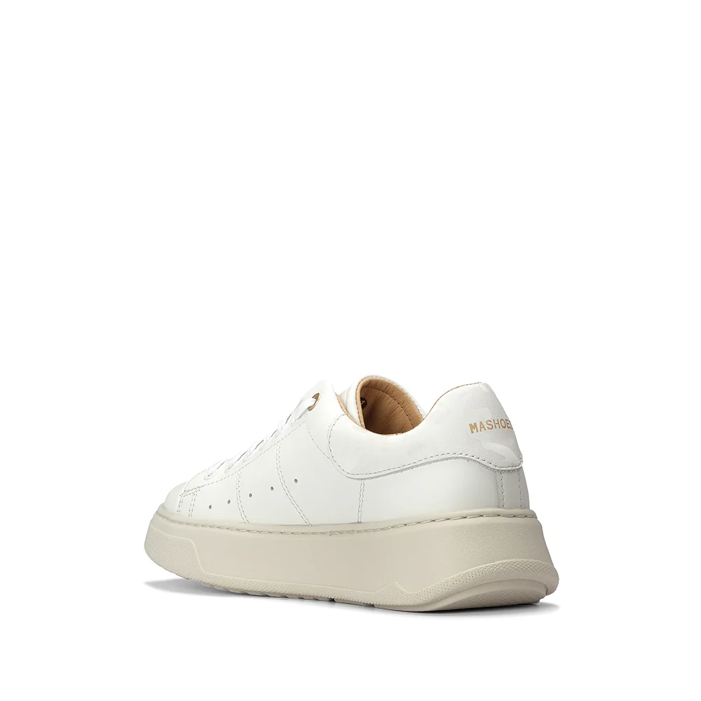Sapatilha Casual Mulher Pele Branco - Image 4